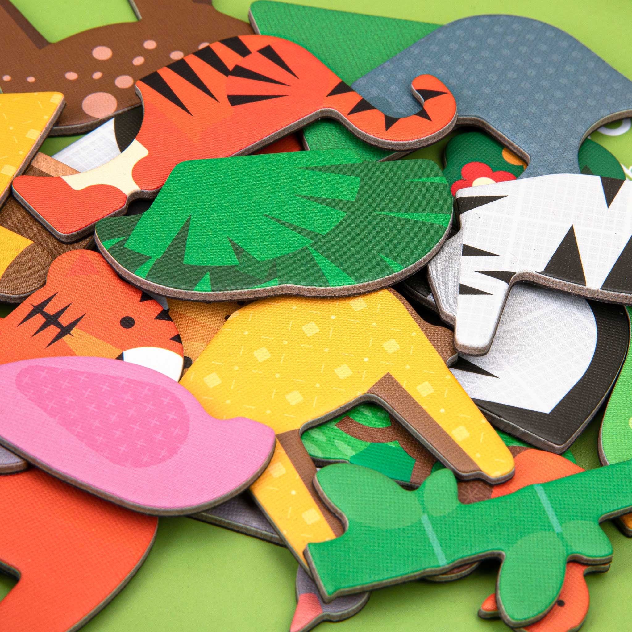 mierEdu Magnetic Art Case - Animal World