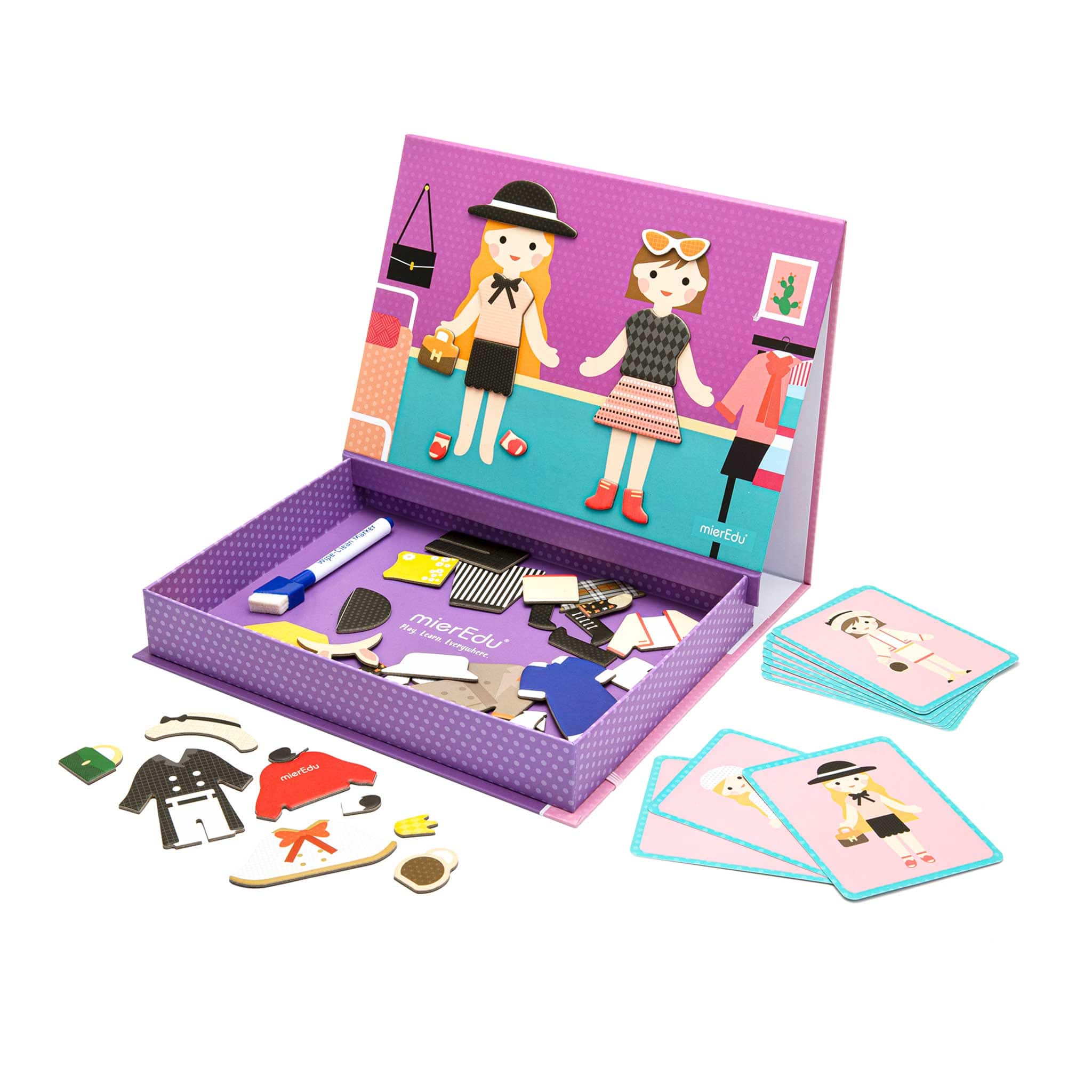 mierEdu Magnetic Art Case - Dress Up