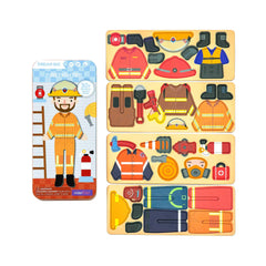 mierEdu Travel Puzzle Box- Firefighter
