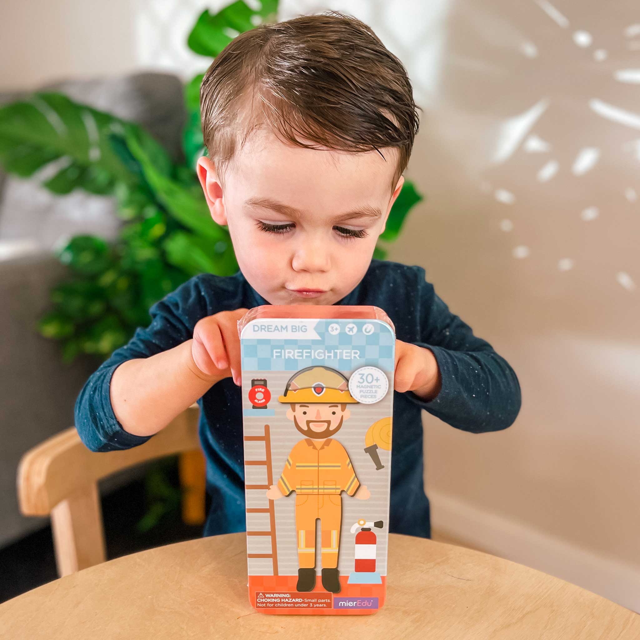 mierEdu Travel Puzzle Box- Firefighter