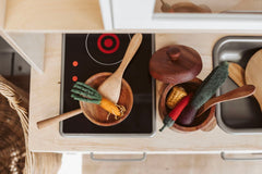 QToys Mahogany Pot and Pan Set