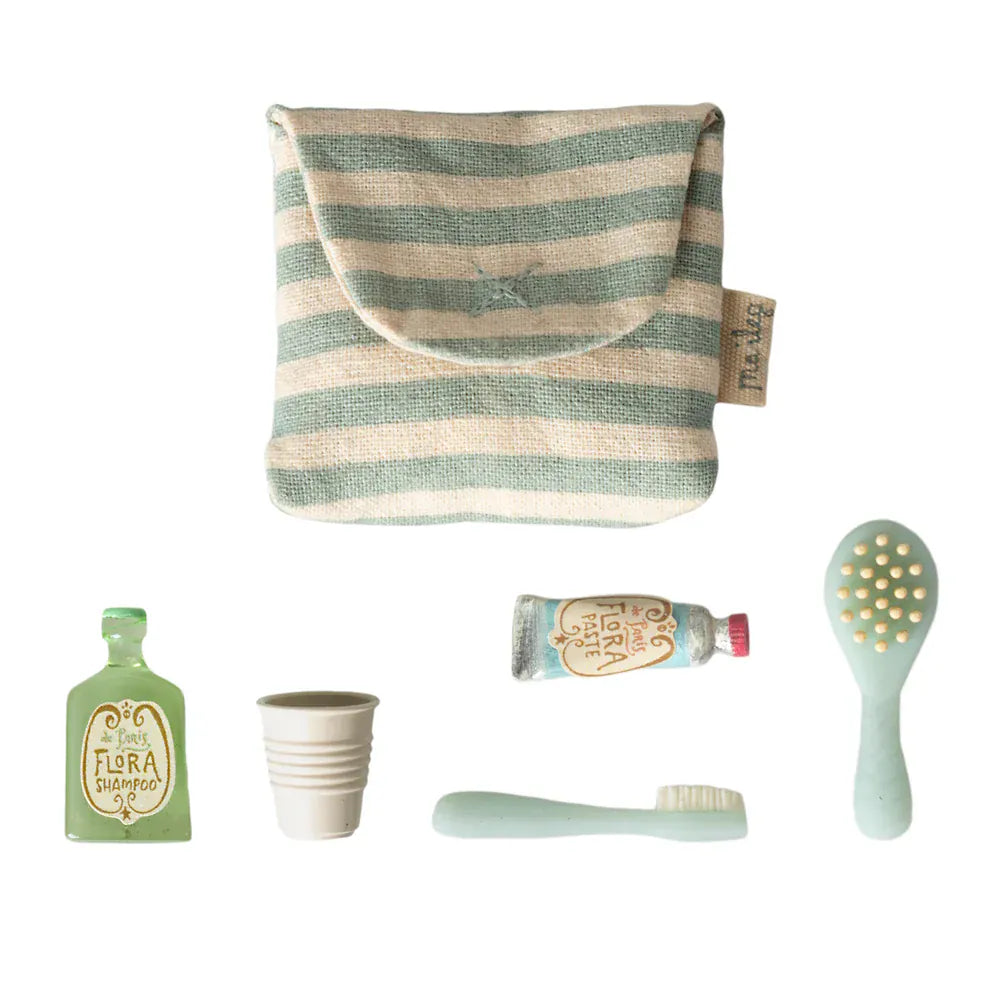 Maileg Toothbrush Set Mouse Blue