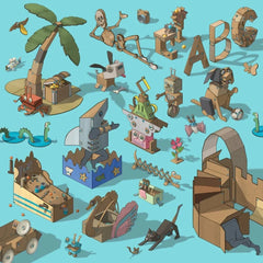 Makedo Explore Cardboard Construction Kit