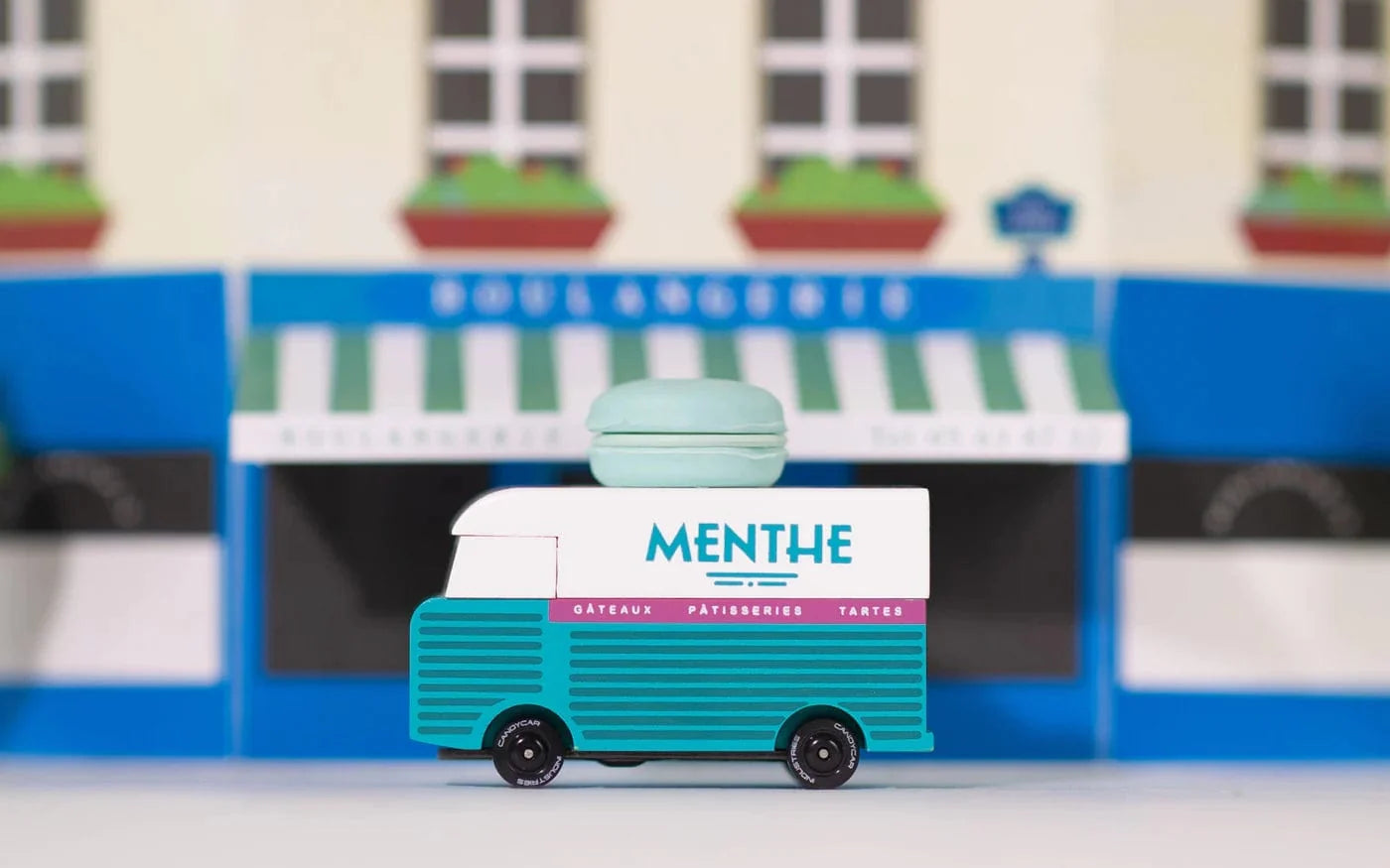 Candylab Blue Macaron Van