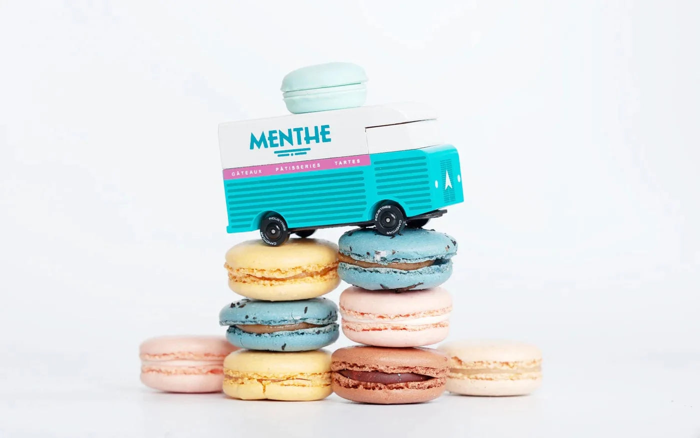 Candylab Blue Macaron Van