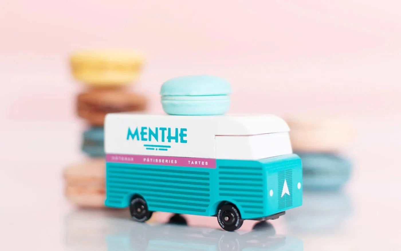 Candylab Blue Macaron Van