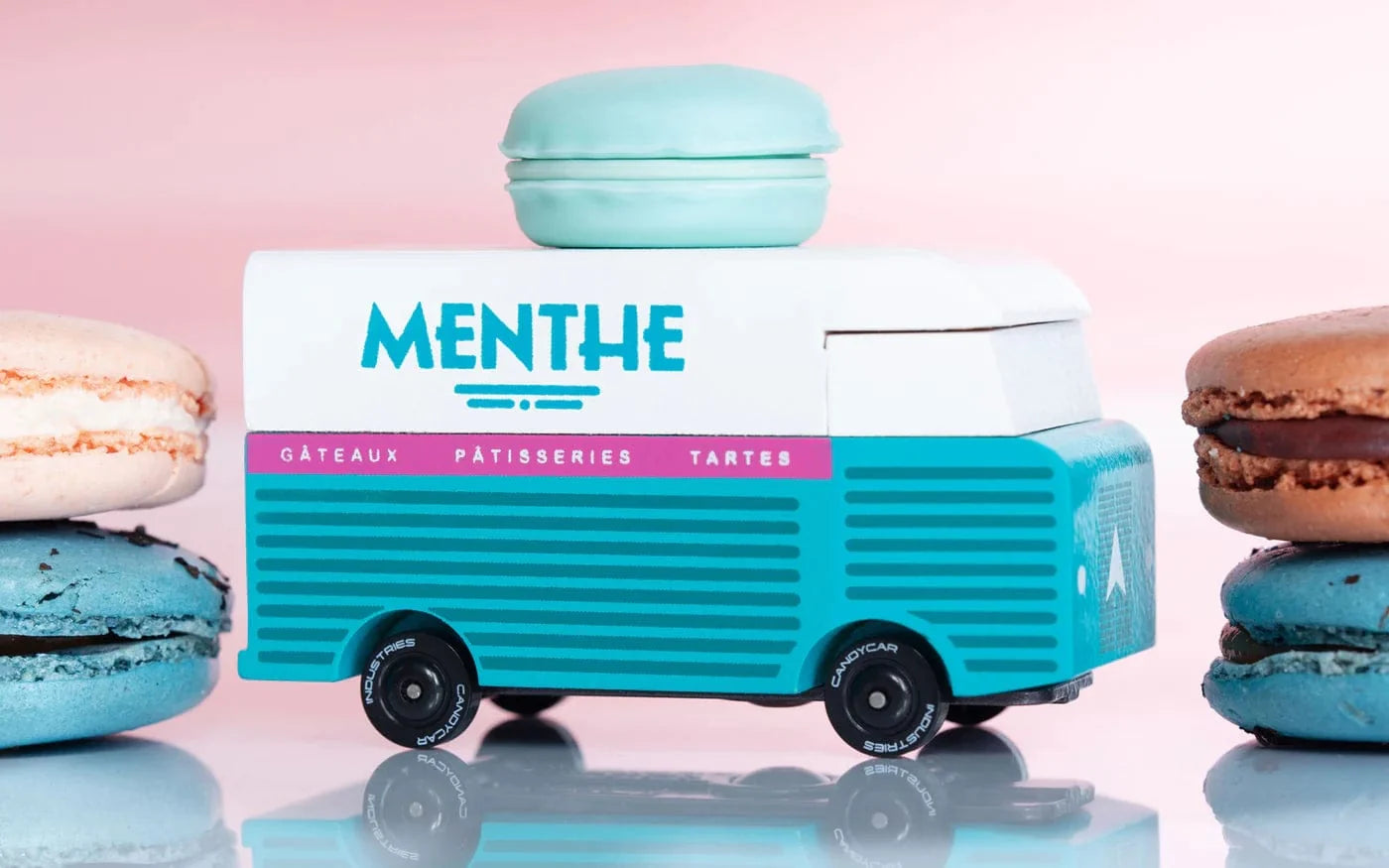 Candylab Blue Macaron Van