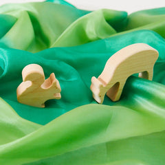 Sarah's Silks Wooden Animal - Maple - Deer