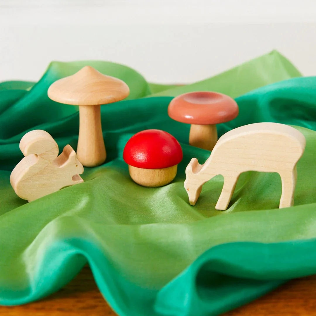 Sarah's Silks Wooden Animal - Maple - Deer