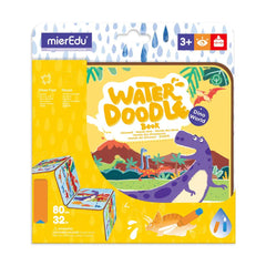 mierEdu Water Doodle Book - Dino World
