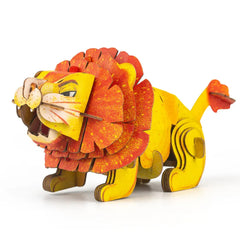 mierEdu Build 'n' Sound 3D Puzzle - Lion