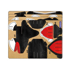 mierEdu Build 'n' Sound 3D Puzzle - Orca