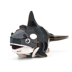 mierEdu Build 'n' Sound 3D Puzzle - Orca