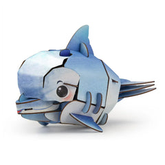 mierEdu Build 'n' Sound 3D Puzzle - Dolphin