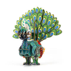 mierEdu Build 'n' Sound 3D Puzzle - Peacock