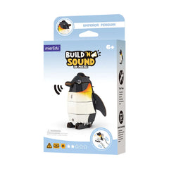 mierEdu Build 'n' Sound 3D Puzzle - Emperor Penguin