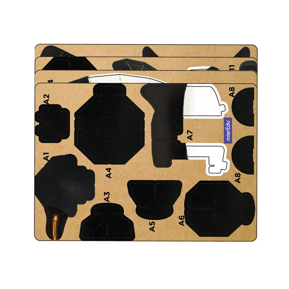 mierEdu Build 'n' Sound 3D Puzzle - Emperor Penguin