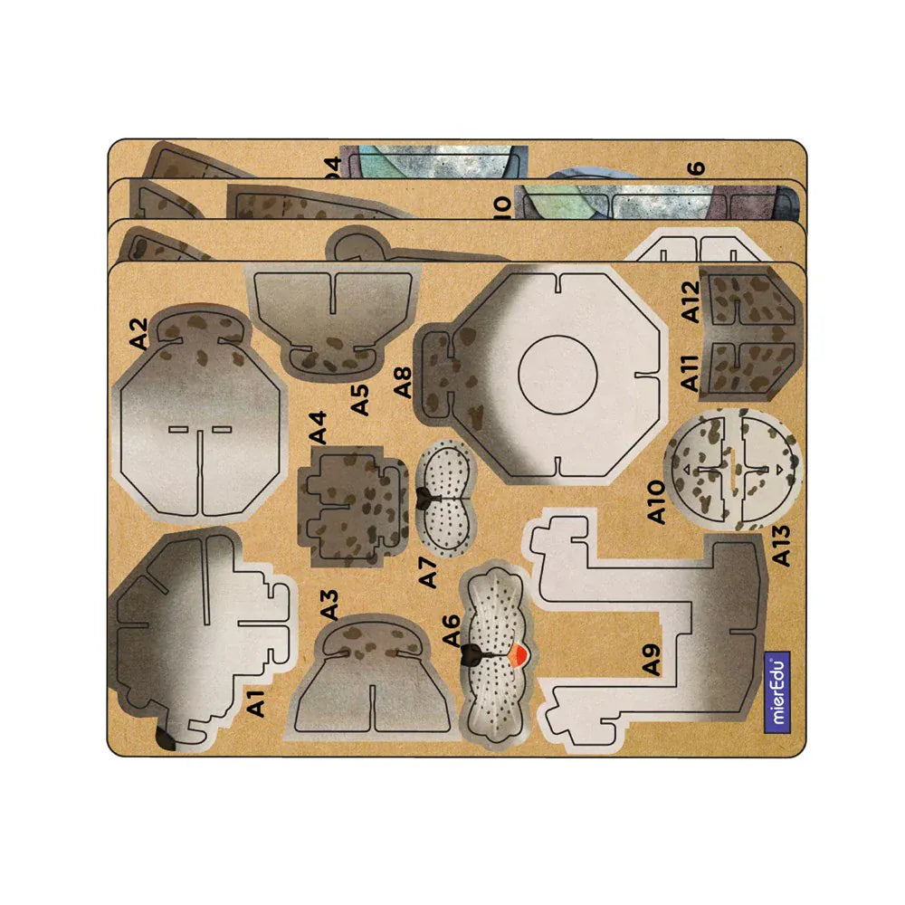 mierEdu Build 'n' Sound 3D Puzzle - Seal