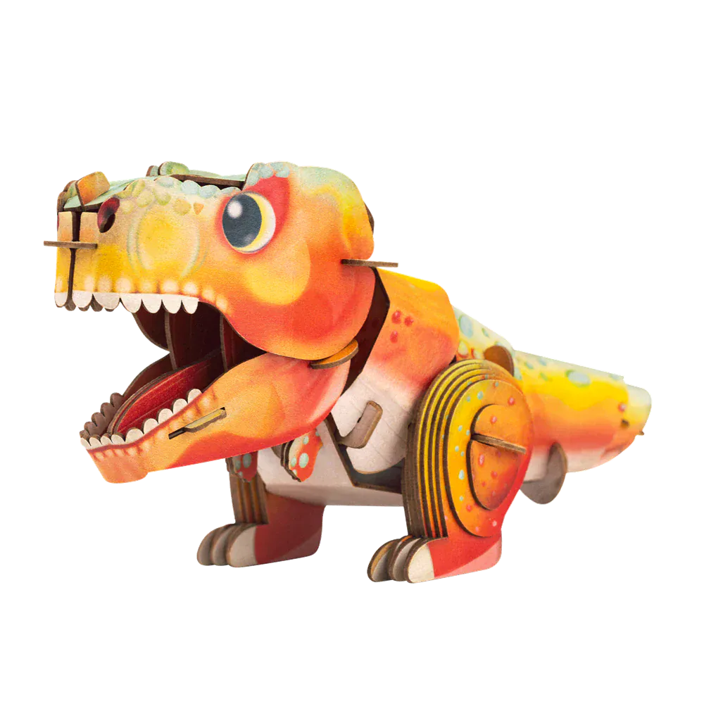 mierEdu Build 'n' Sound 3D Puzzle - Tyrannosaurus Rex