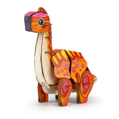 mierEdu Build 'n' Sound 3D Puzzle - Brachiosaurus