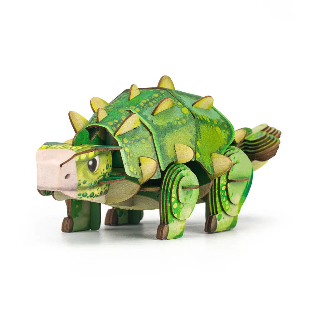 mierEdu Build 'n' Sound 3D Puzzle - Ankylosaurus