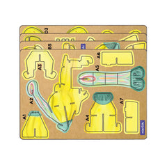 mierEdu Build 'n' Sound 3D Puzzle - Parasaurolophus