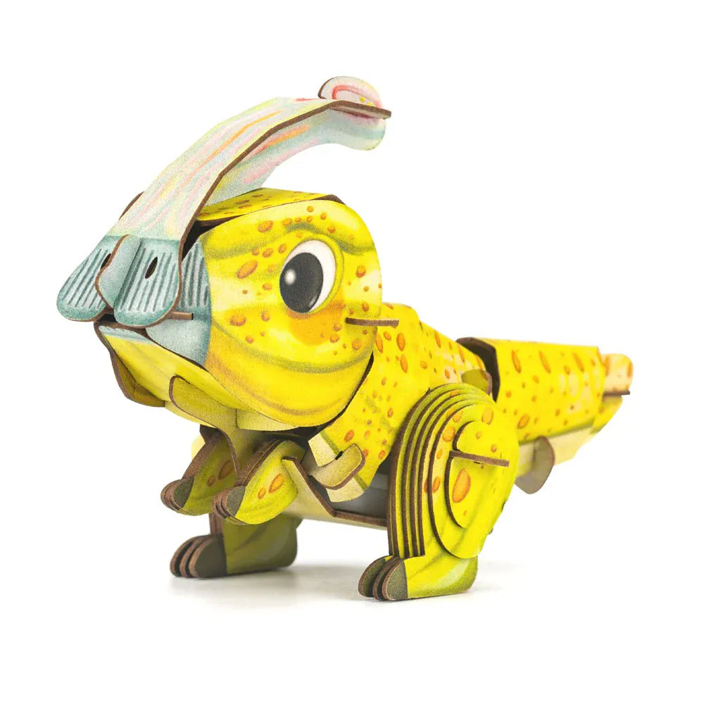mierEdu Build 'n' Sound 3D Puzzle - Parasaurolophus