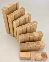 Papoose Toys Natural Steps 35 Piece