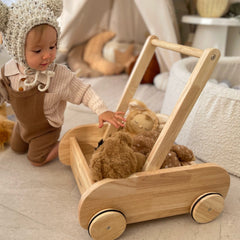 [Slight Defect Clearance] myduckling Wooden Adjustable Baby Walker