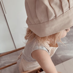 myduckling Kids Chef Apron & Hat Set - Cream