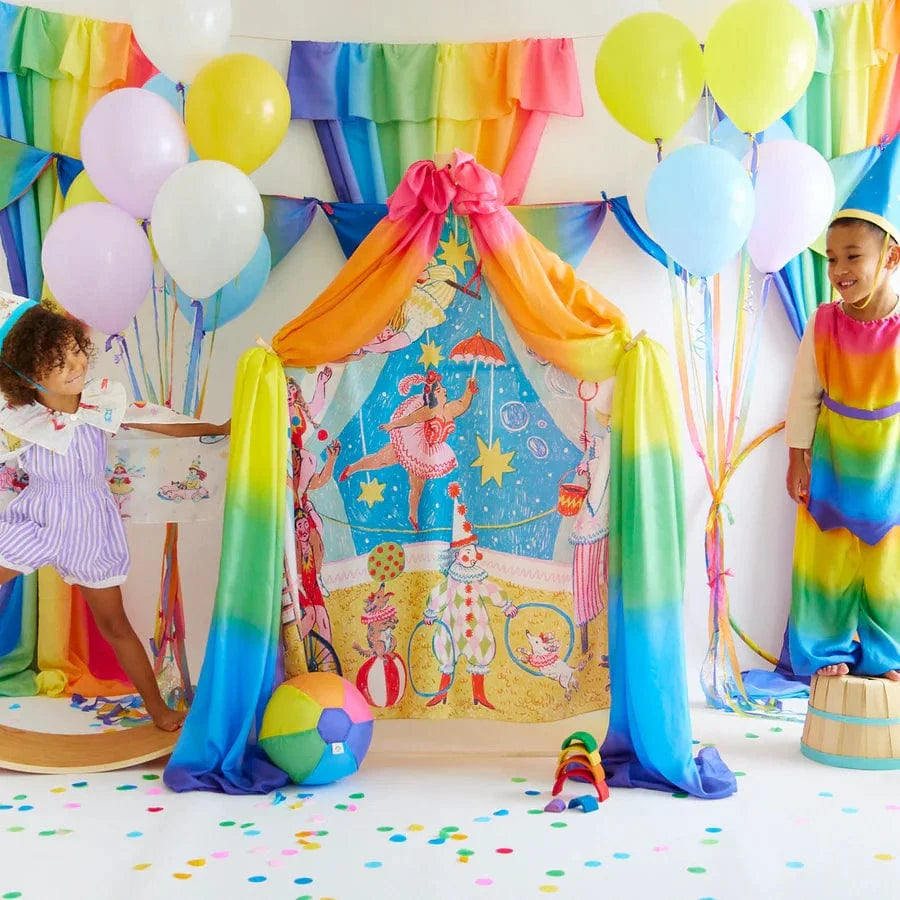 Sarah's Silks Genie Pants - Rainbow