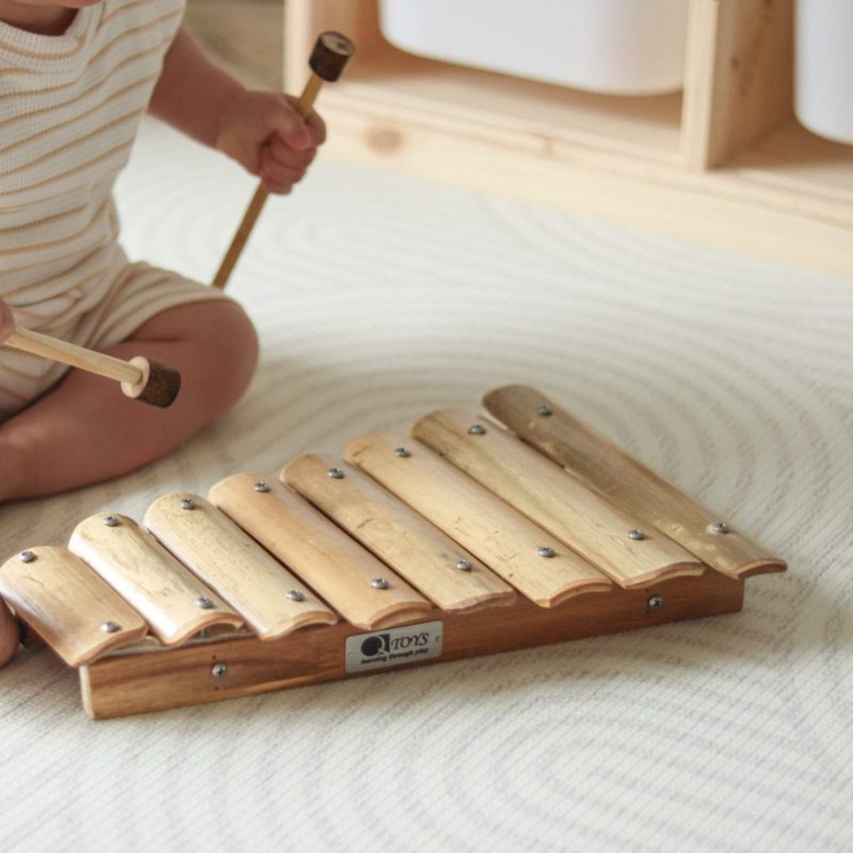 QToys Bamboo Xylophone