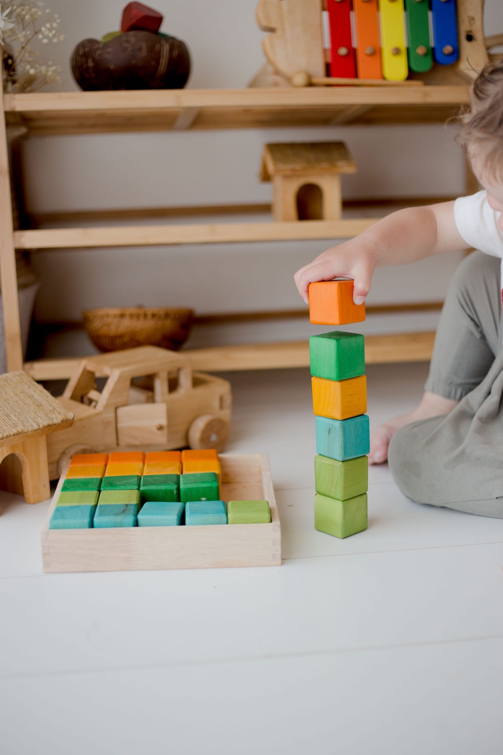 QToys My First Block Set (Coloured)