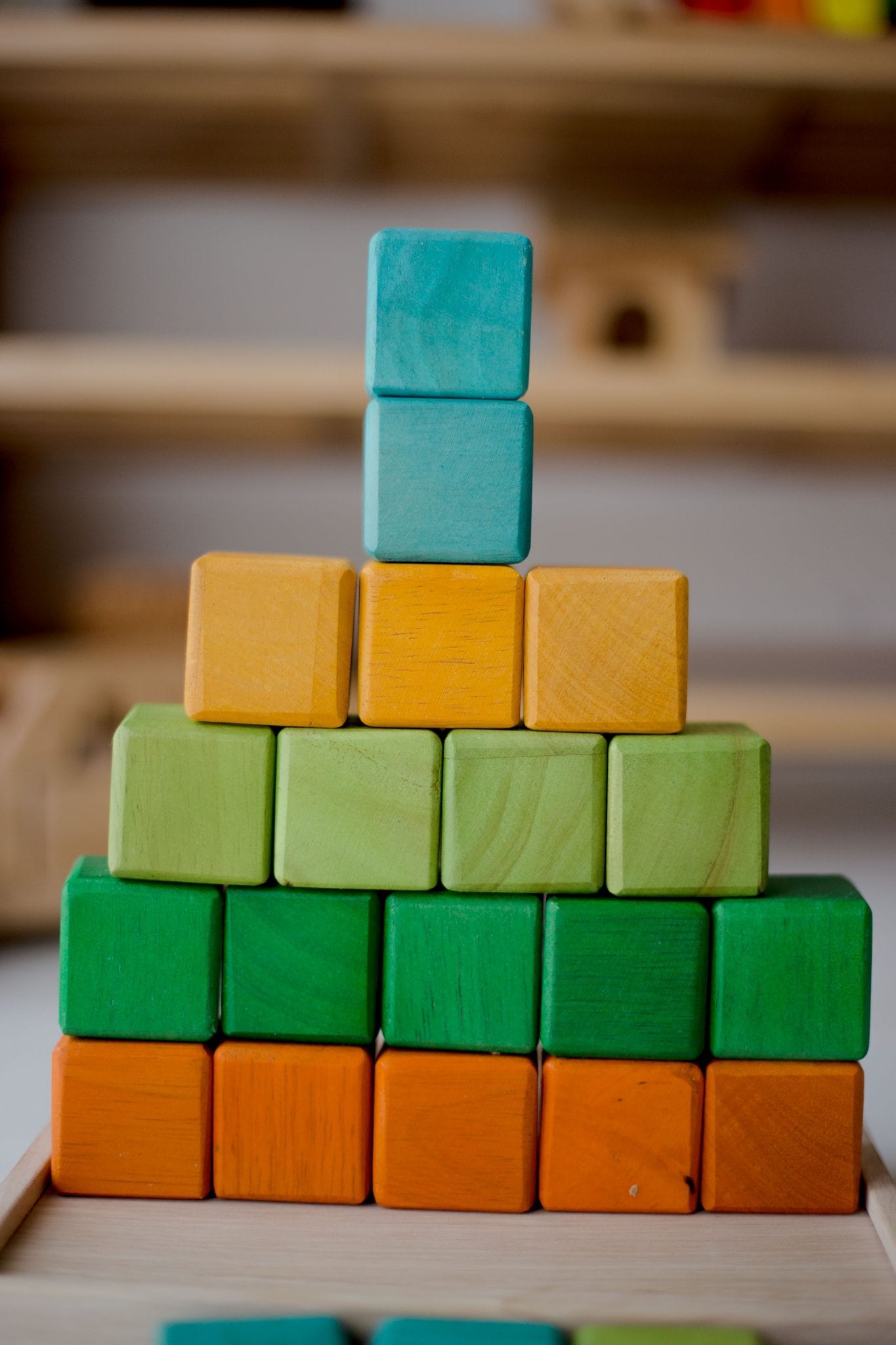 QToys My First Block Set (Coloured)