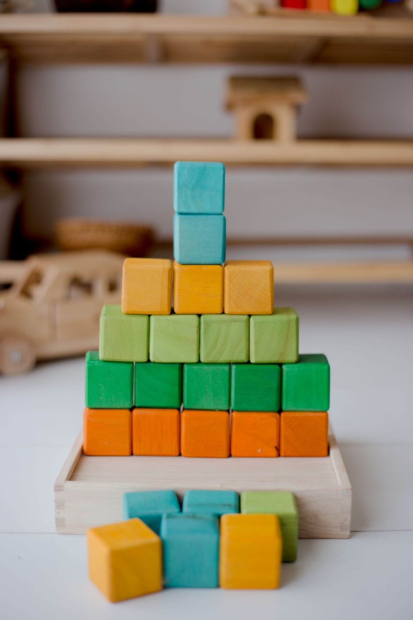 QToys My First Block Set (Coloured)