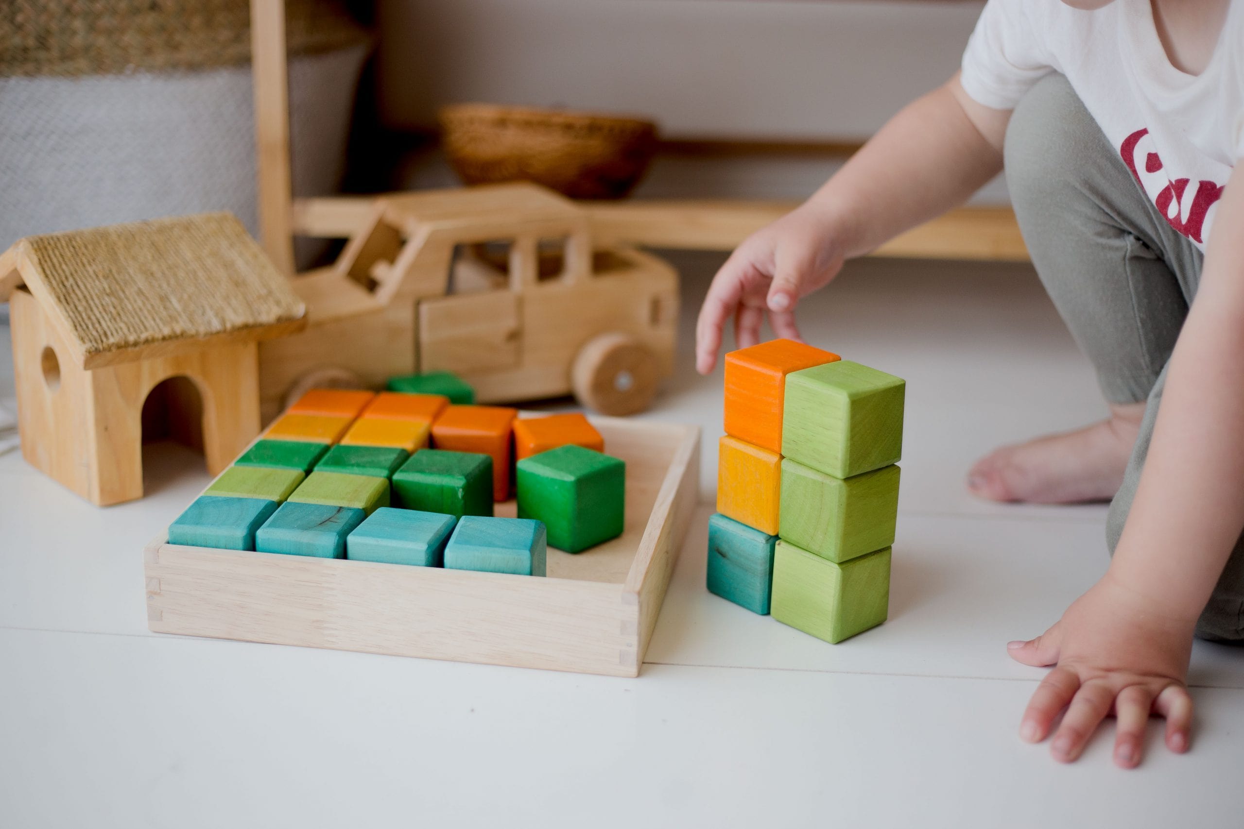 QToys My First Block Set (Coloured)