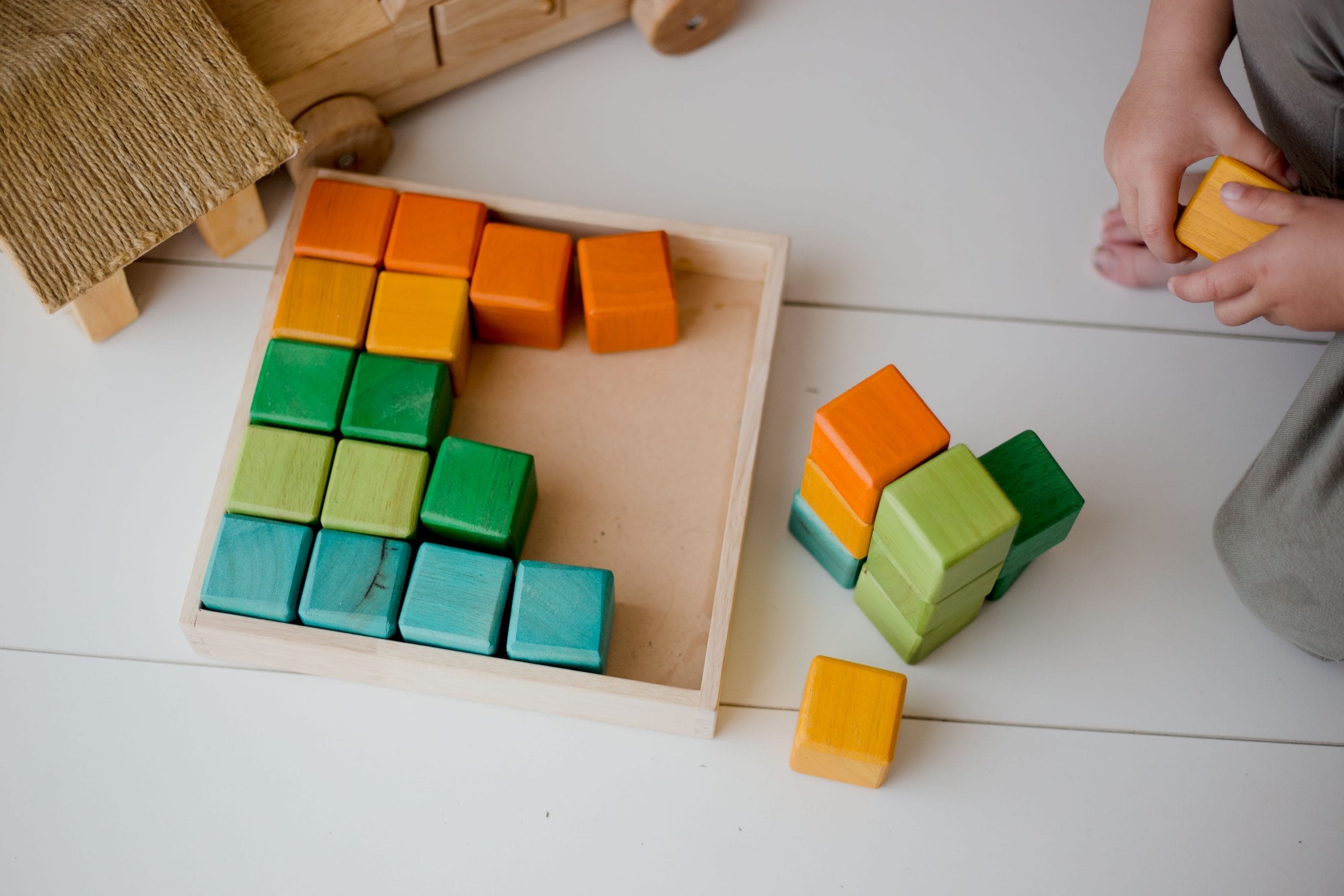 QToys My First Block Set (Coloured)