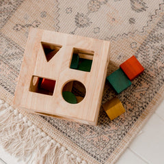 QToys Wooden Post Box