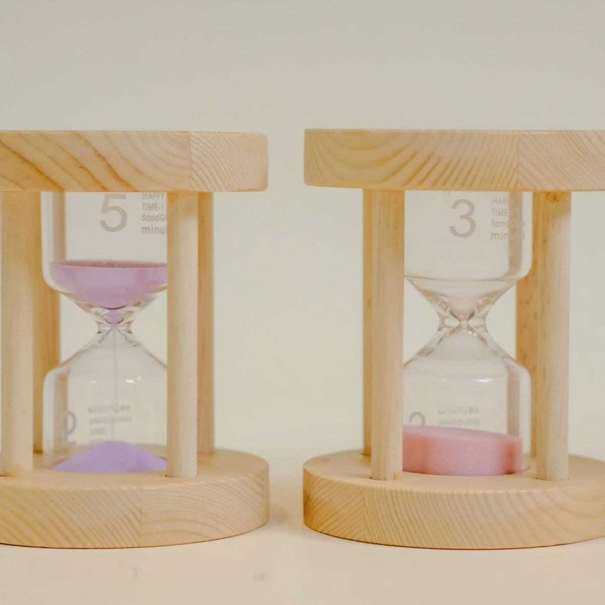 QToys Wooden Sand Timers Set of 4