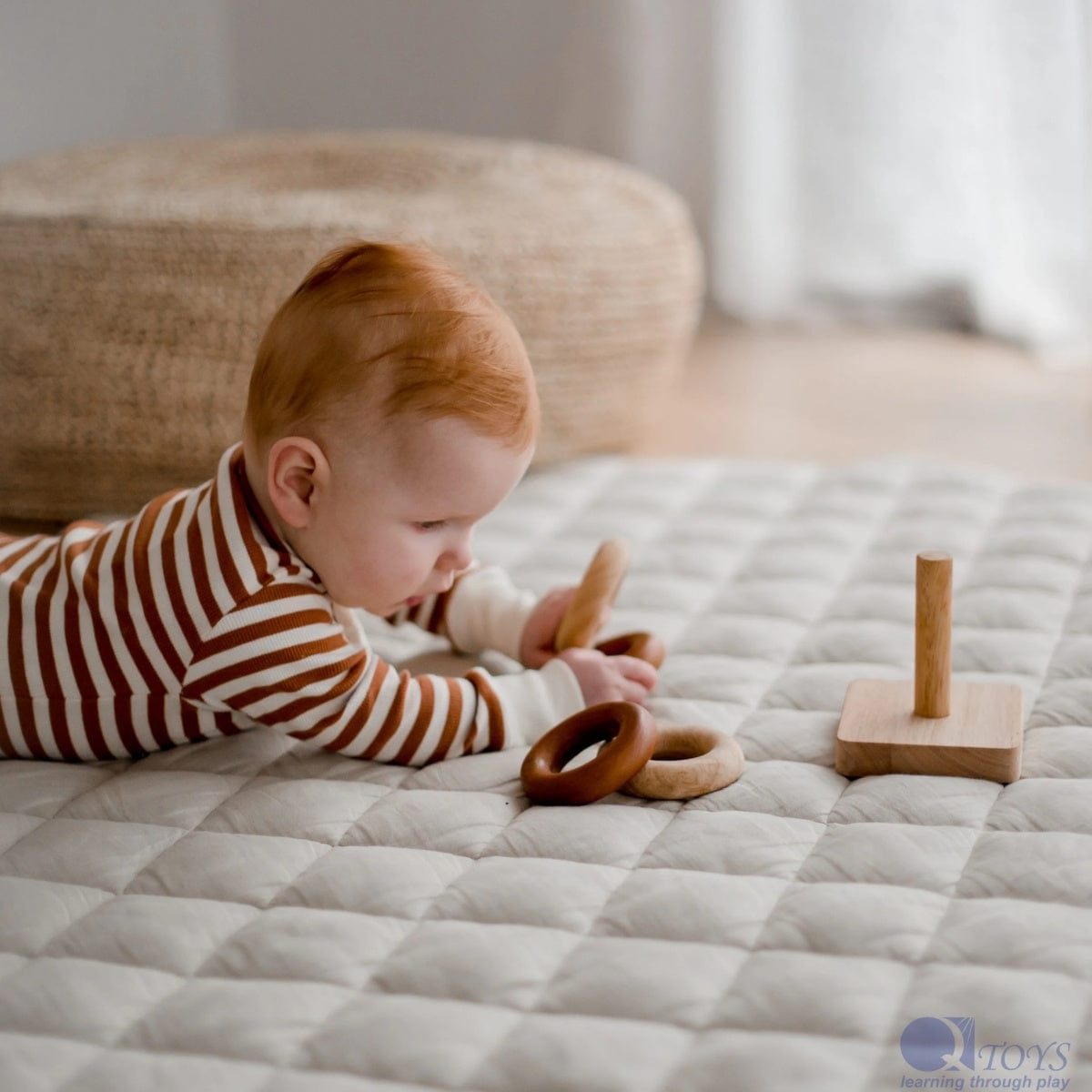 QToys Montessori Baby Rings
