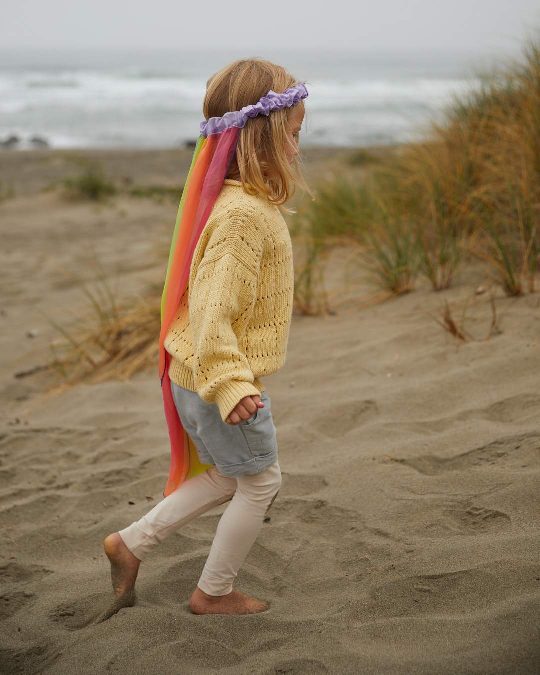 Sarah's Silks Rainbow Lavender Veil