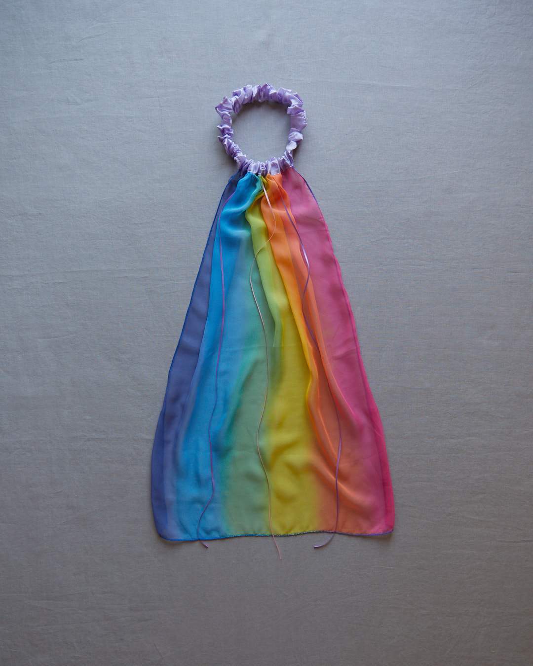 Sarah's Silks Rainbow Lavender Veil