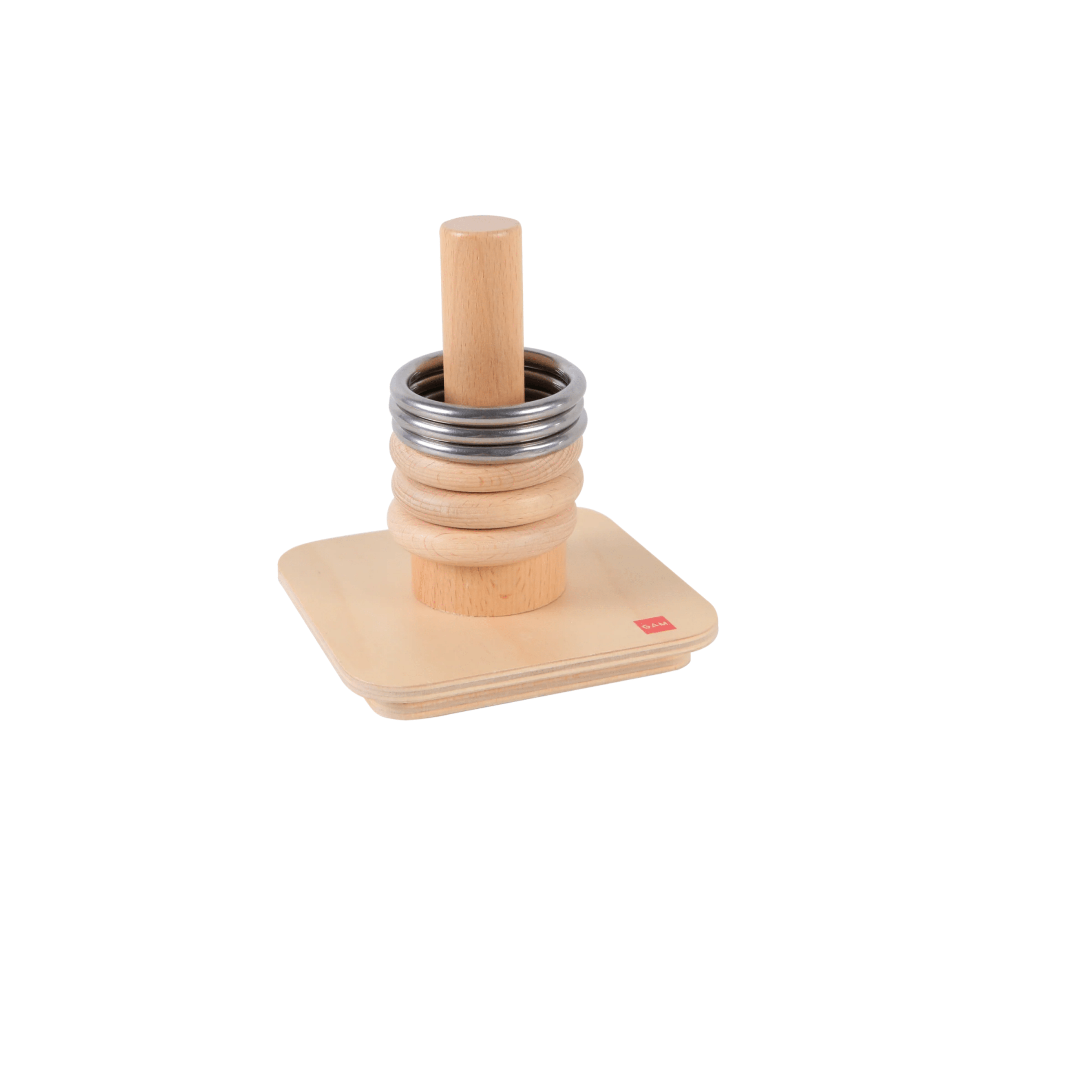 GAM Rings On Vertical Dowel
