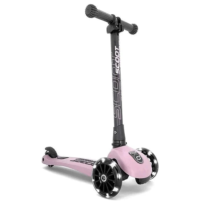 Scoot & Ride Highwaykick 3 Scooter - LED Rose
