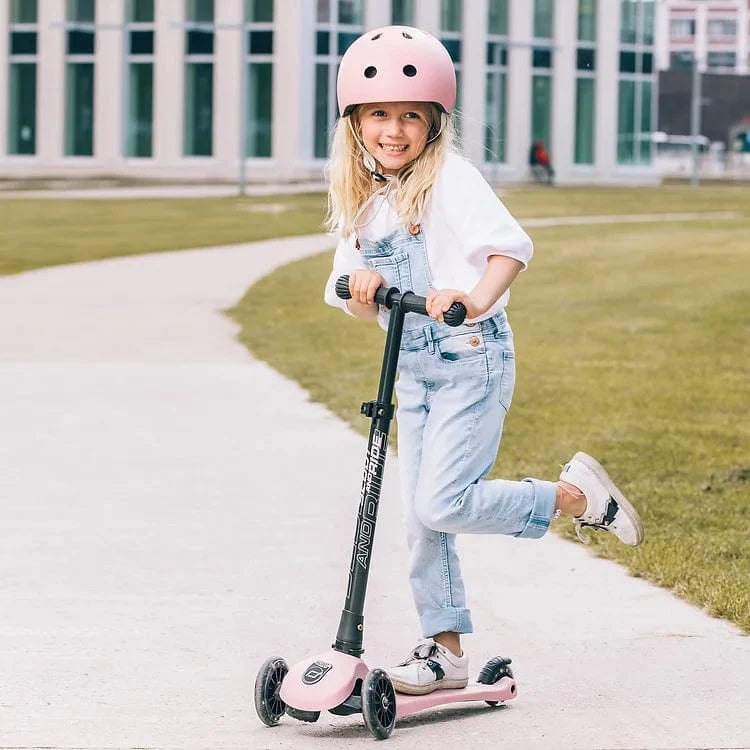 Scoot & Ride Highwaykick 3 Scooter - LED Rose