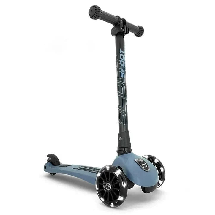 Scoot & Ride Highwaykick 3 Scooter - LED Steel