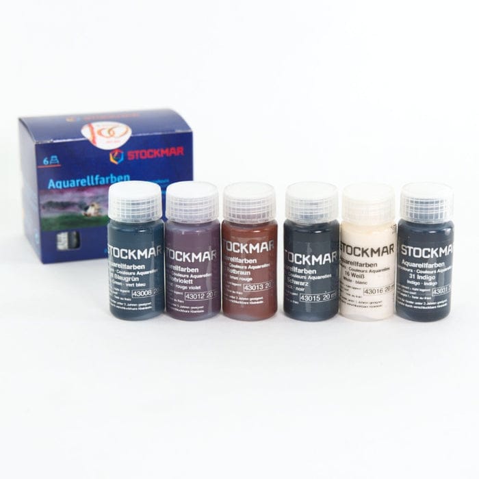 Stockmar Watercolour Paint Supplementary Assortment 6x20ml