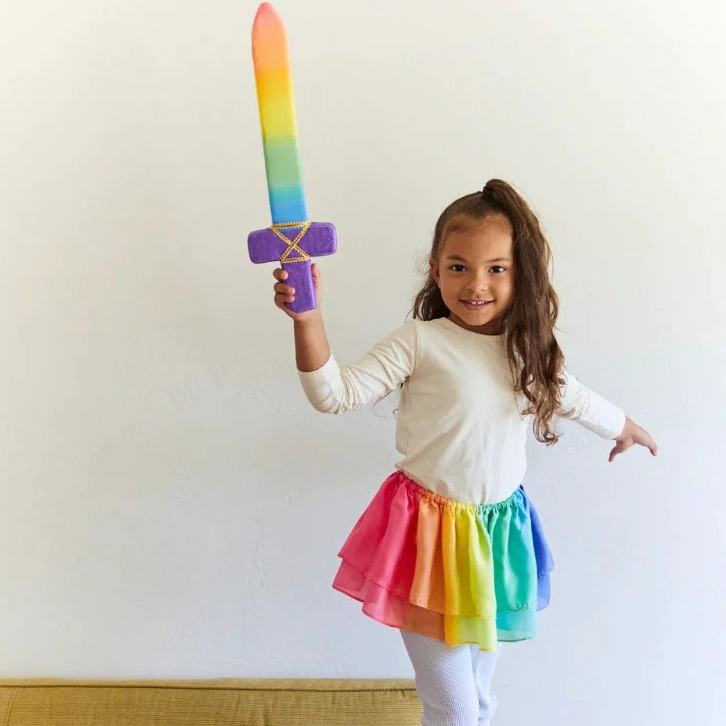 Sarah's Silk Soft Sword - Rainbow