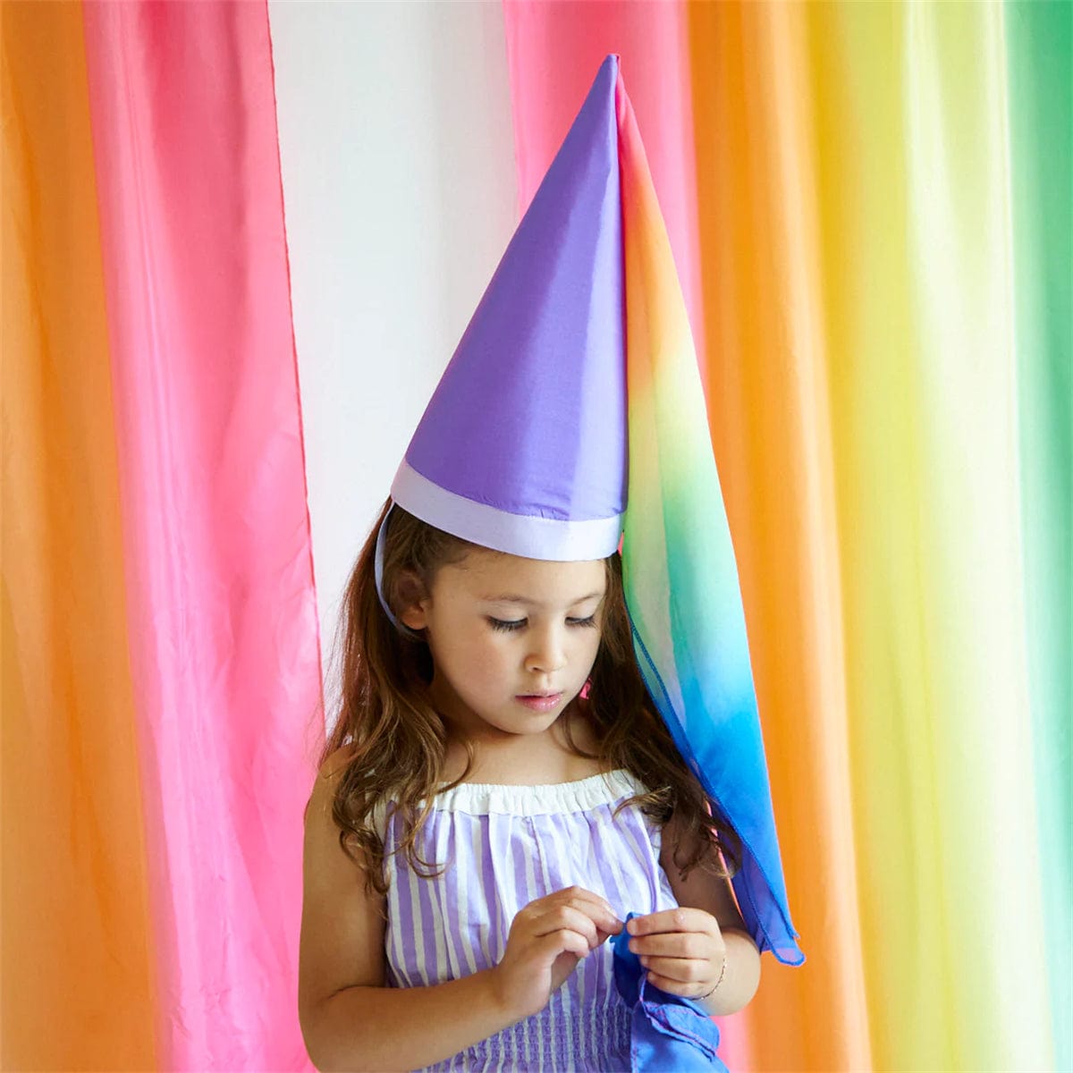 Sarah's Silks Hat - Princess - Purple