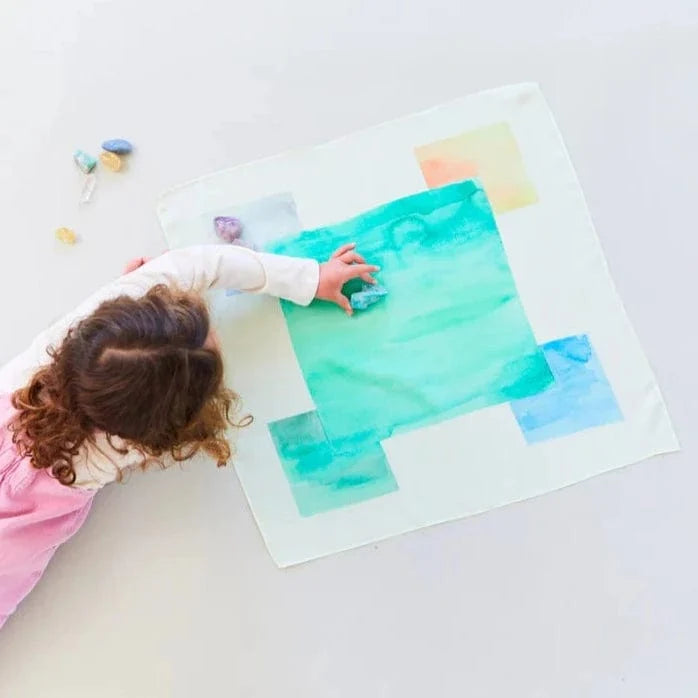 Sarah's Silks Mini Hilma Earth Playsilk